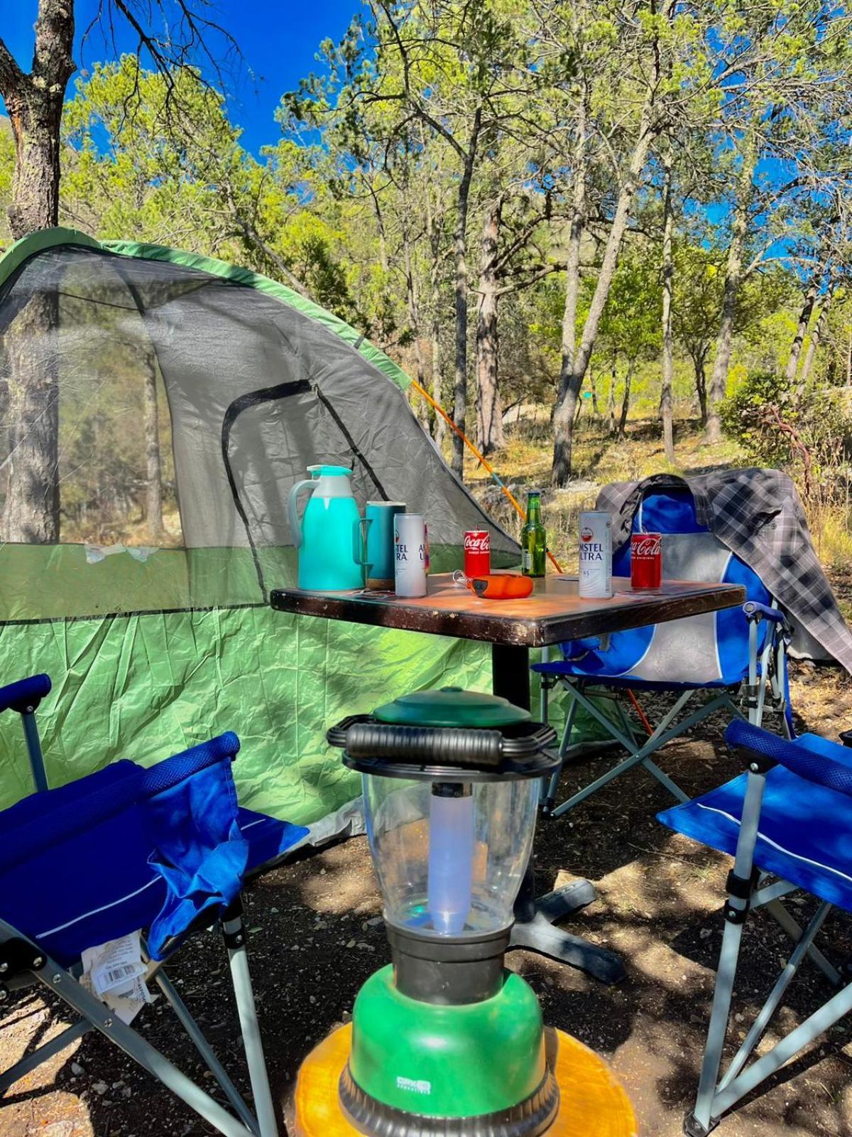 Camping En La Sierra De Arteaga Los Lirios Kültér fotó