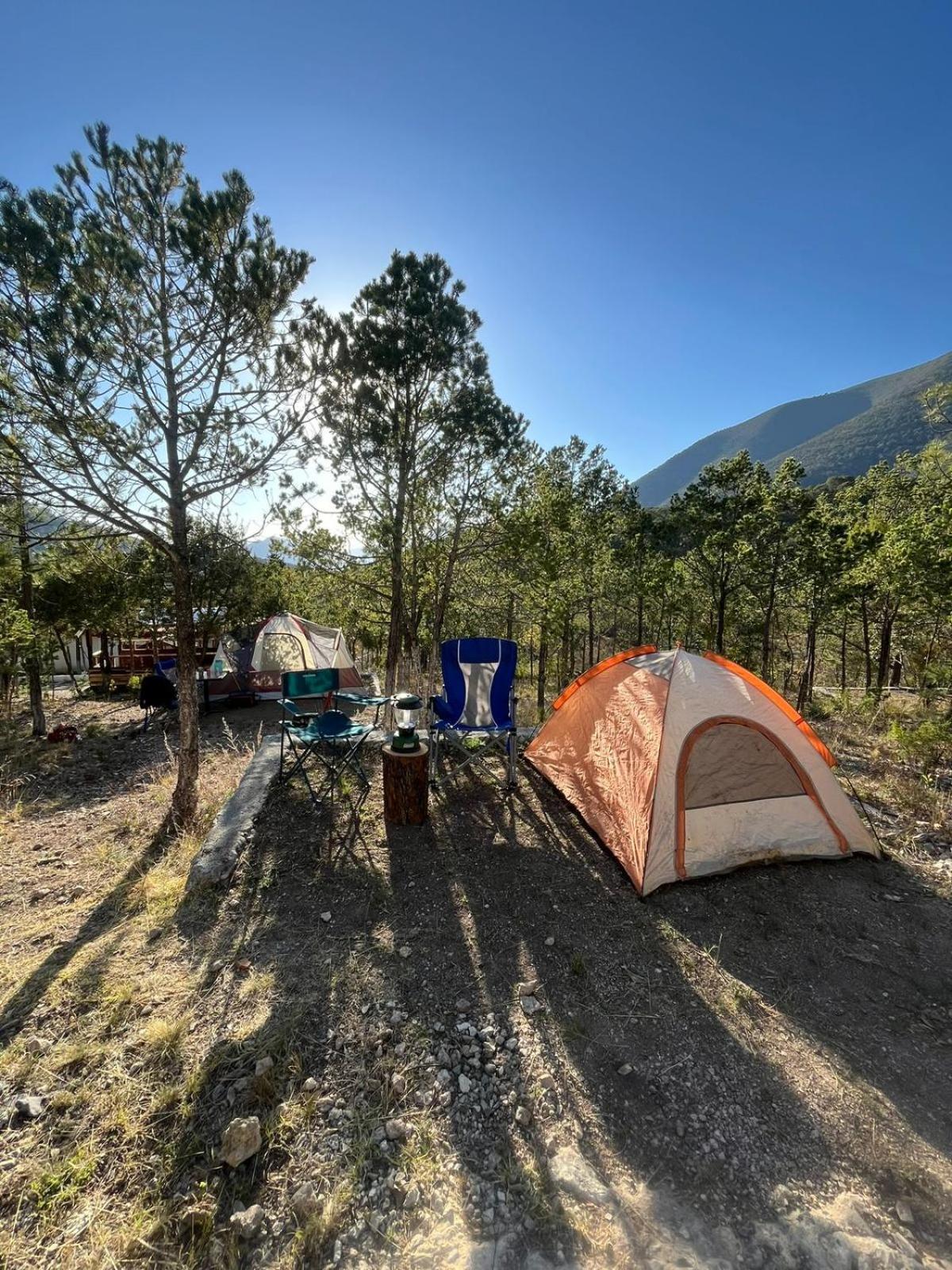 Camping En La Sierra De Arteaga Los Lirios Kültér fotó
