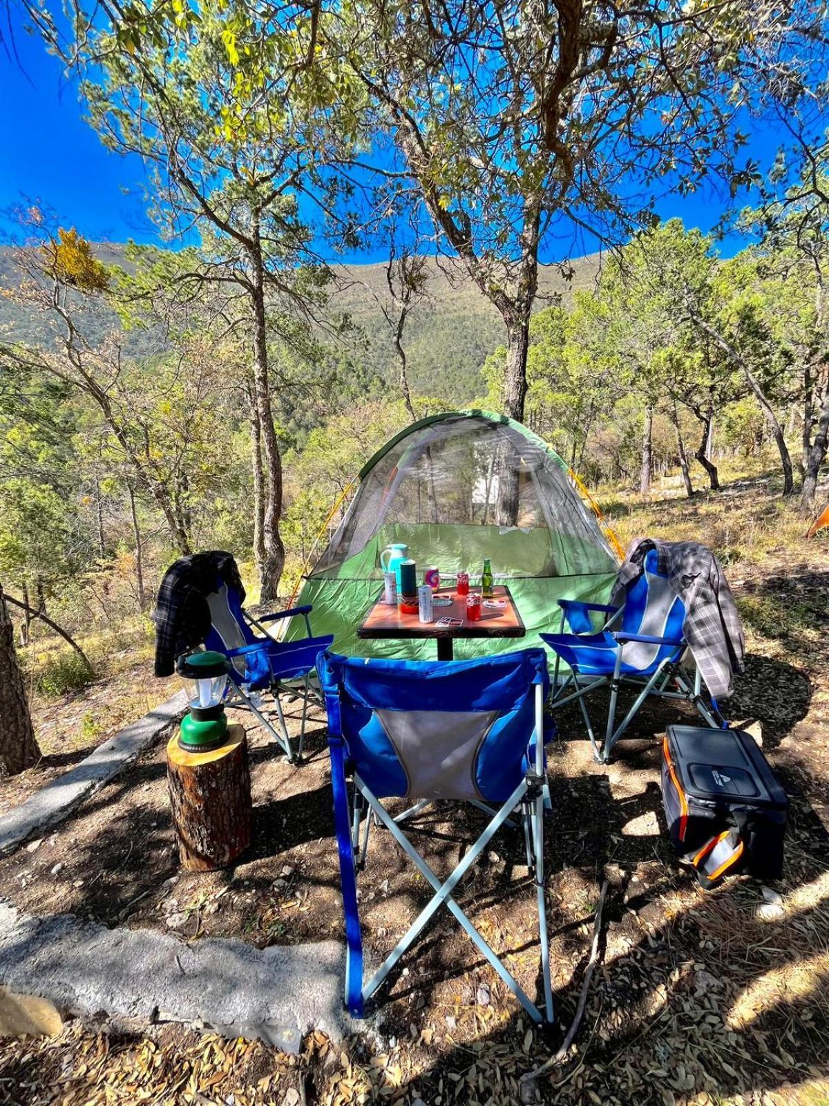 Camping En La Sierra De Arteaga Los Lirios Kültér fotó
