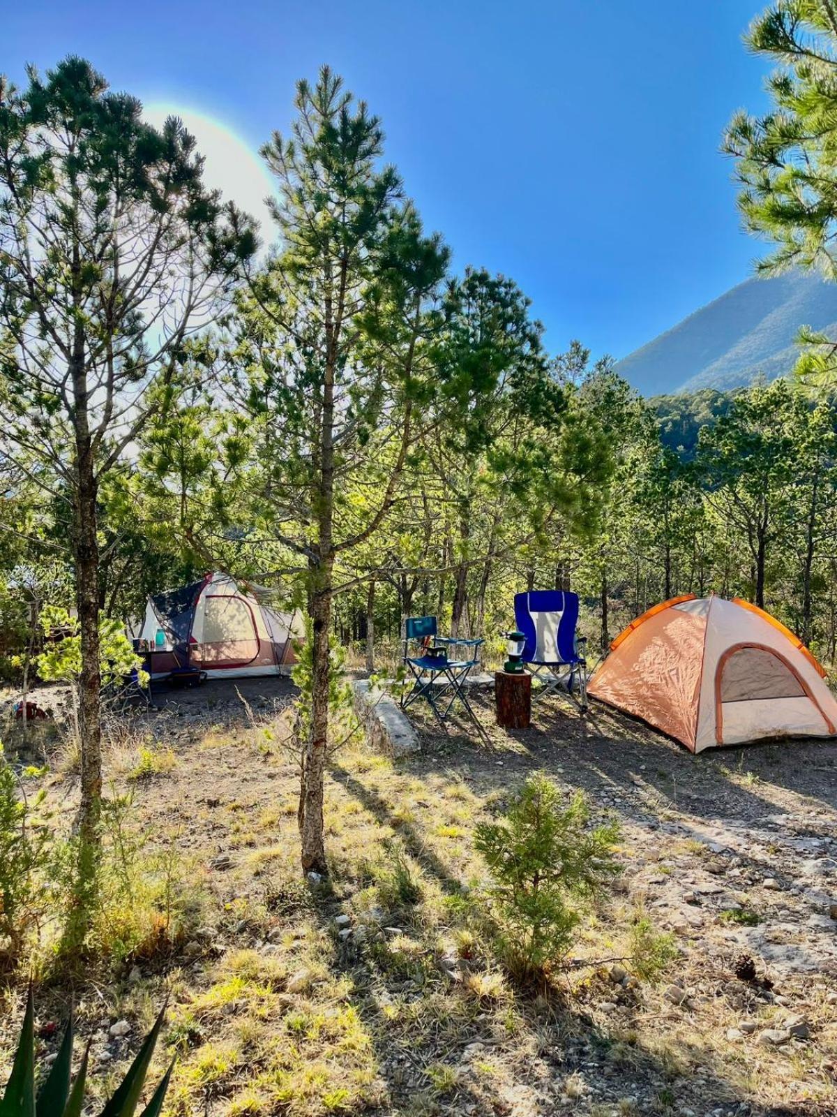 Camping En La Sierra De Arteaga Los Lirios Kültér fotó