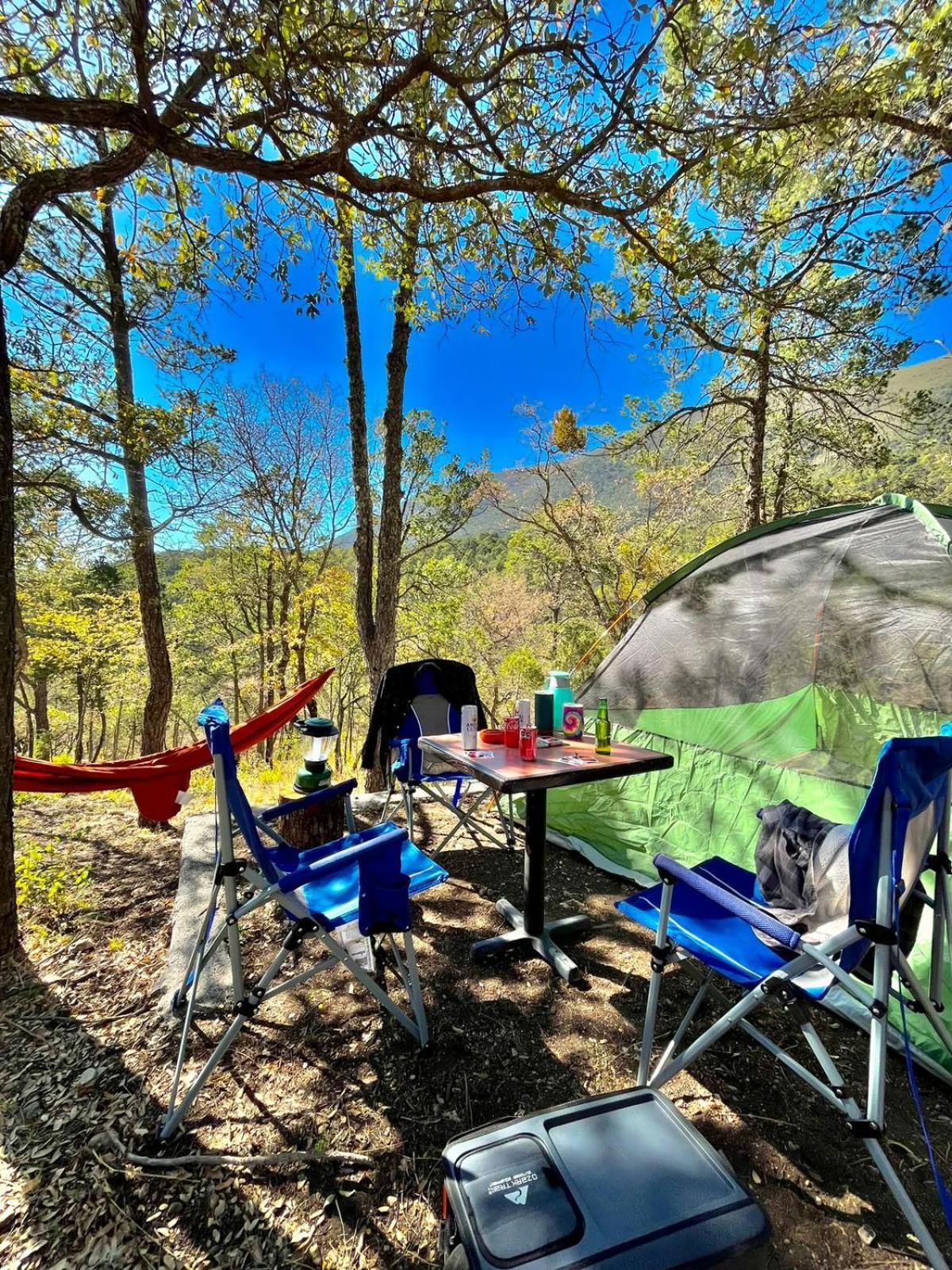 Camping En La Sierra De Arteaga Los Lirios Kültér fotó