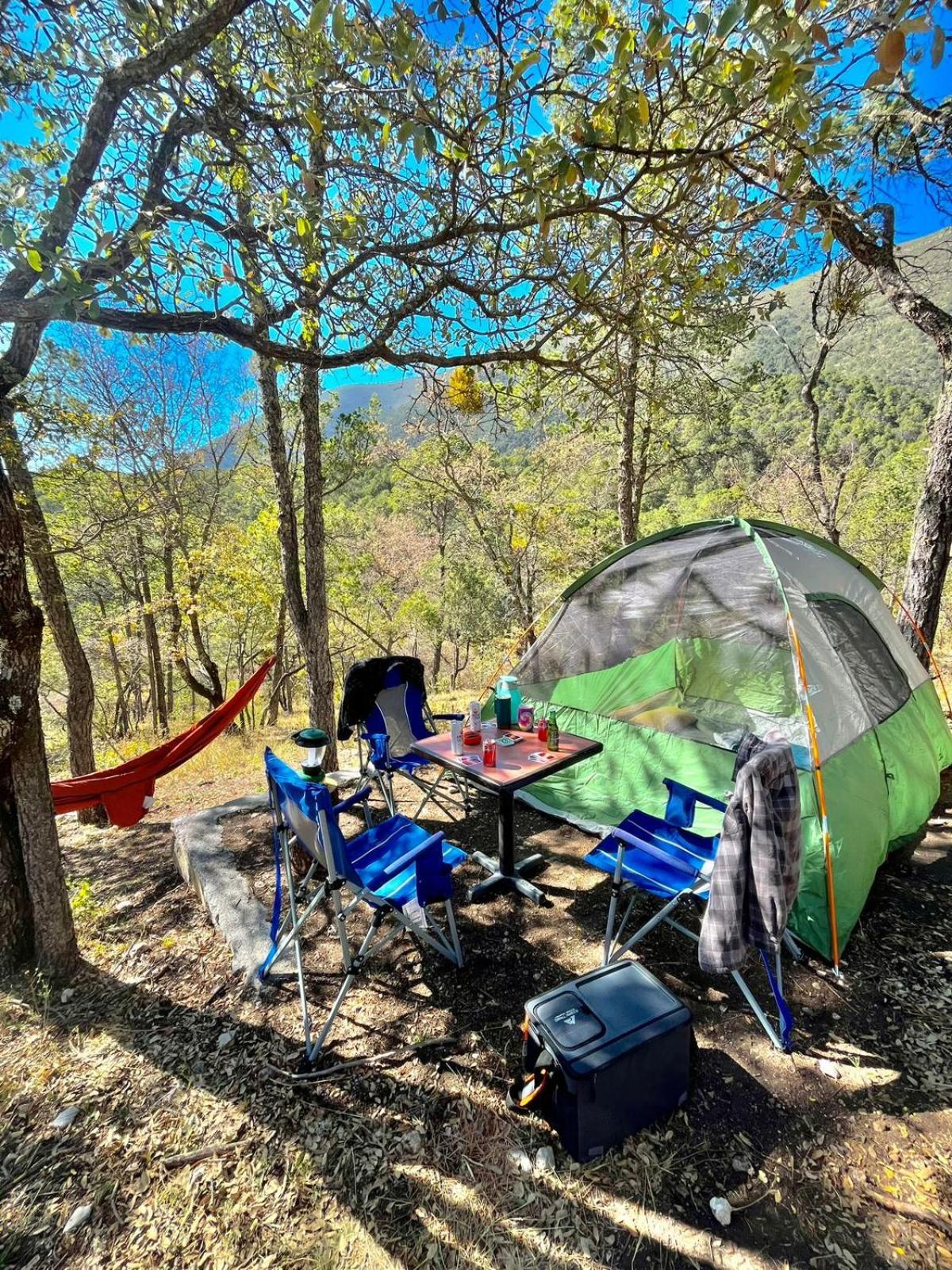 Camping En La Sierra De Arteaga Los Lirios Kültér fotó